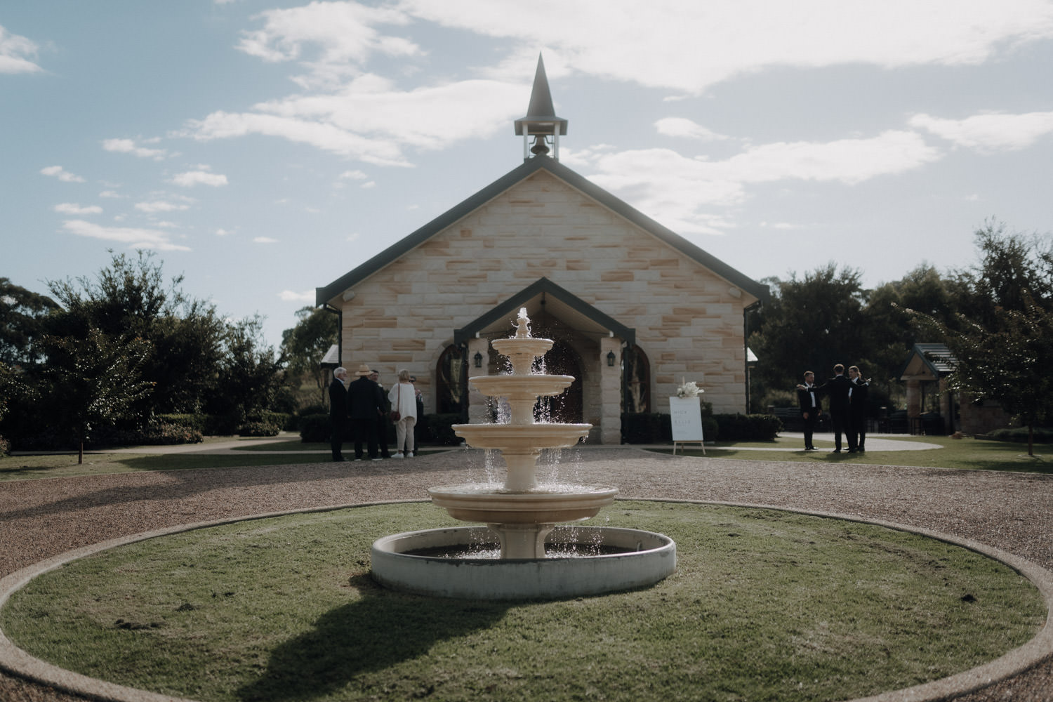 Die Kapelle des Peterson House im Hunter Valley in der Nähe von Sydney.